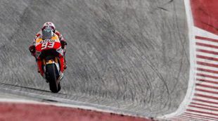 MotoGP: Márquez 4/4 en Texas, Pedrosa un señor y Rossi al suelo