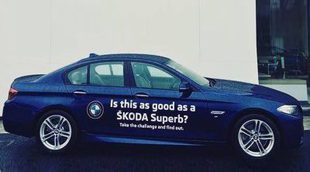 Concesionario Skoda ofrece pruebas en un BMW Serie 5 a sus clientes