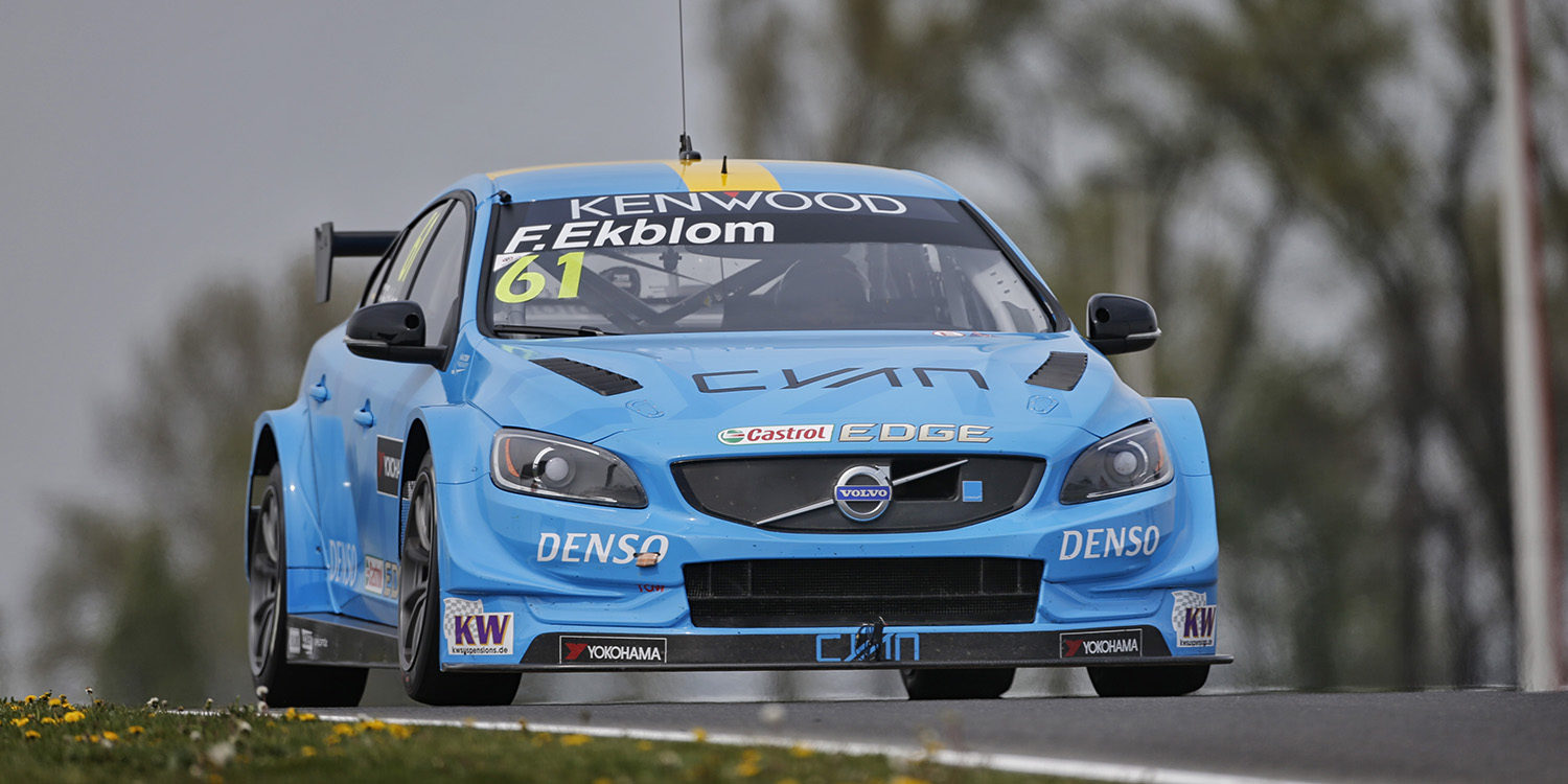 Los Volvo dominan la primera sesión libre en Slovakia Ring