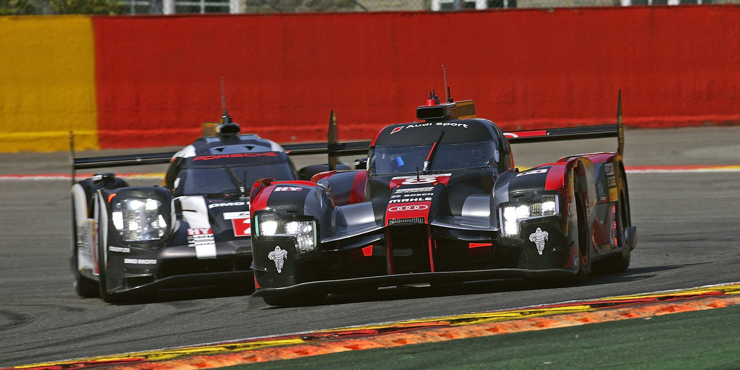 Audi gana bajo el caos en Spa y Roberto Merhi sube al podio