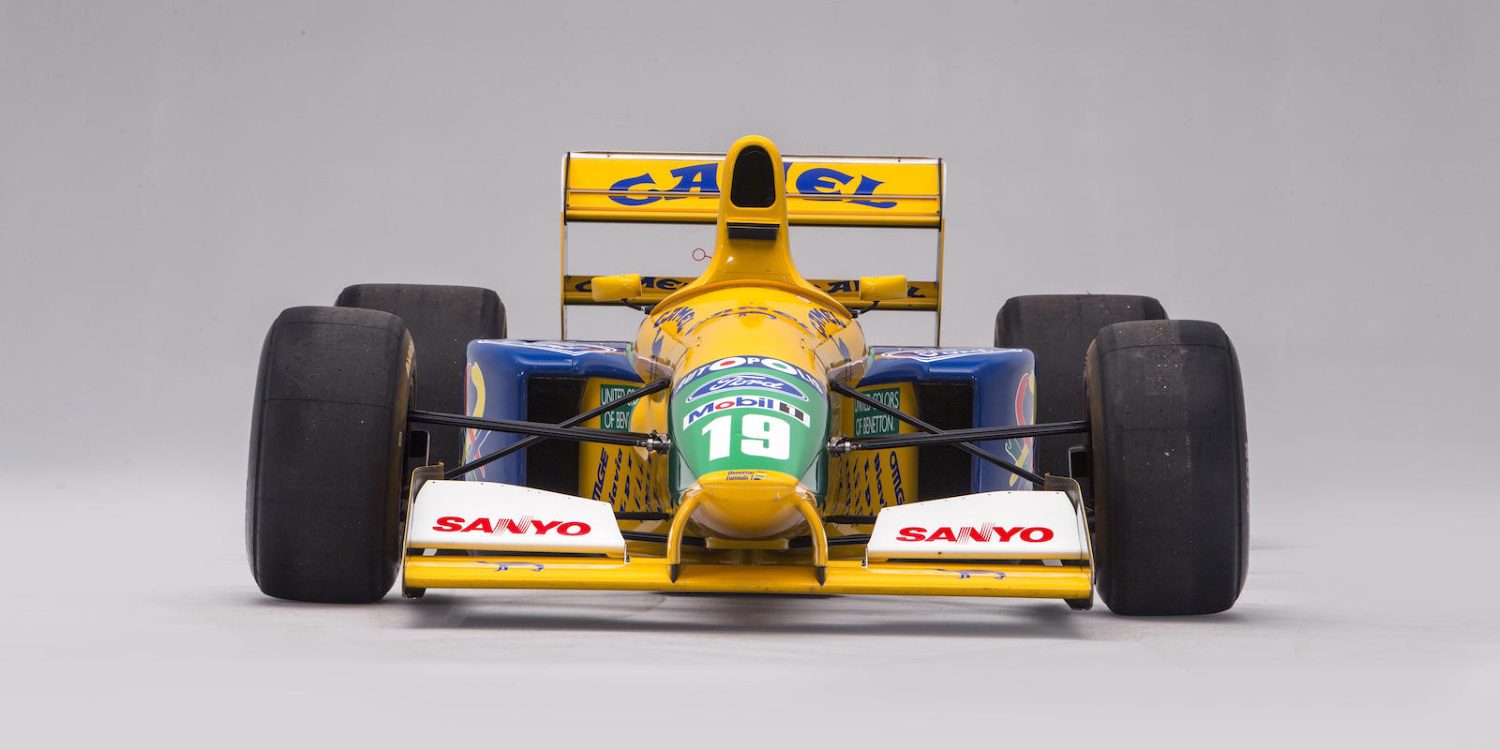 El Benetton Ford B191B de Michael Schumacher vendido por el triple de su valor estimado