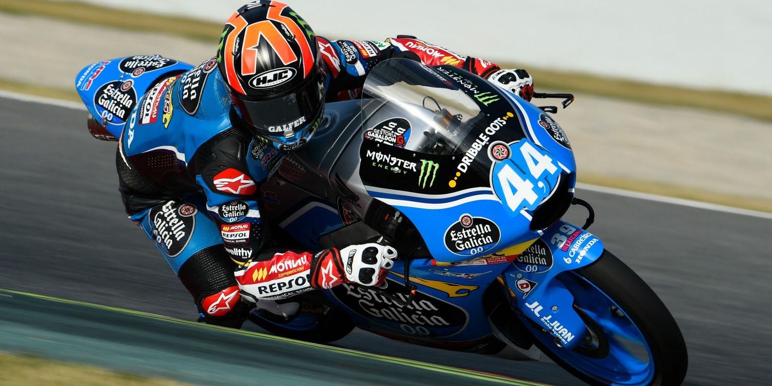 Moto3: Aron Canet demuestra su talento siendo el más rápido