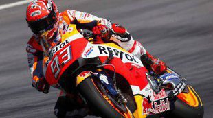 MotoGP: Salvada y mejor tiempo para Marc Márquez