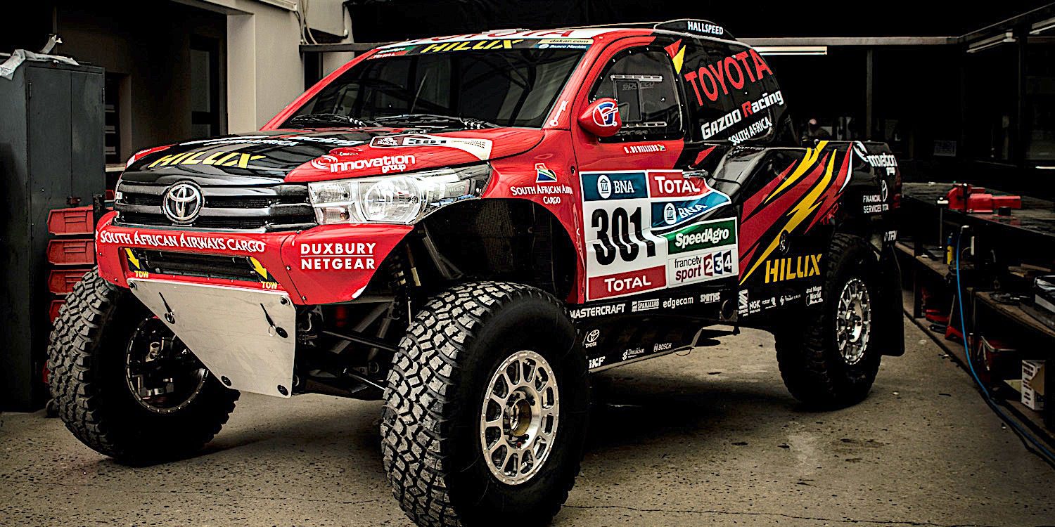 Toyota prepara su buggy para el Dakar 2017