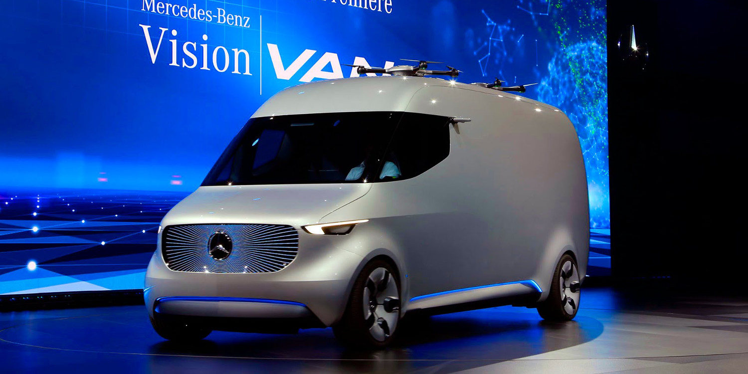 Vision Van, la furgoneta eléctrica de Mercedes-Benz