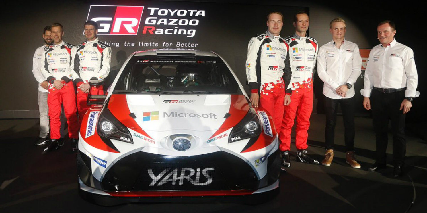 Toyota presenta su equipo para 2017... con Jari-Matti Latvala