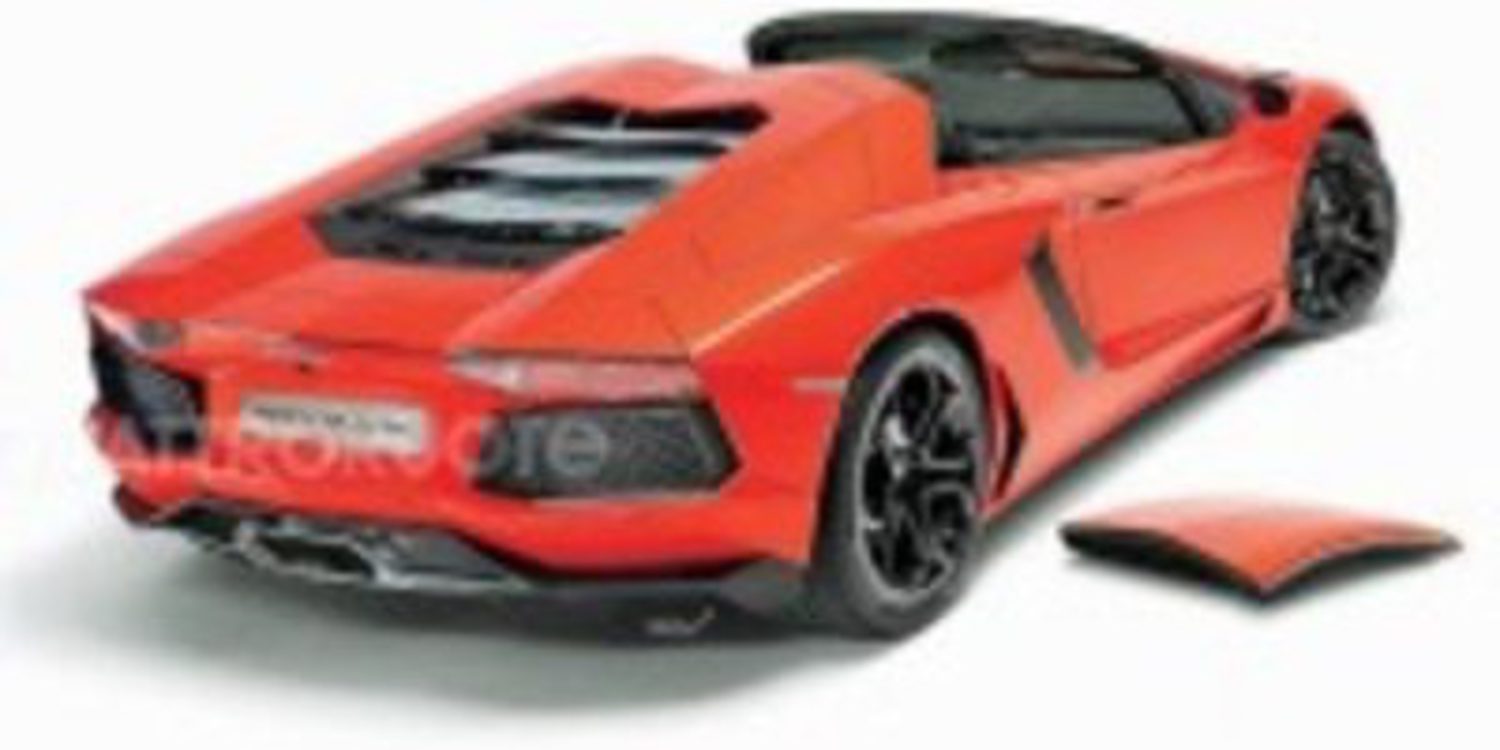 Techo removible y tracción trasera para el Lamborghini Aventador