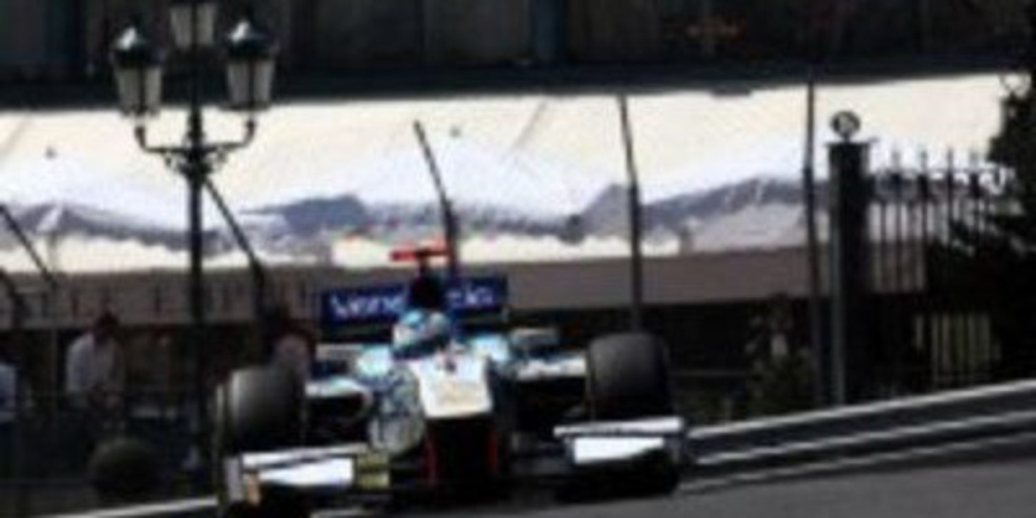 Johnny Cecotto marca el ritmo en los libres de GP2 en Mónaco