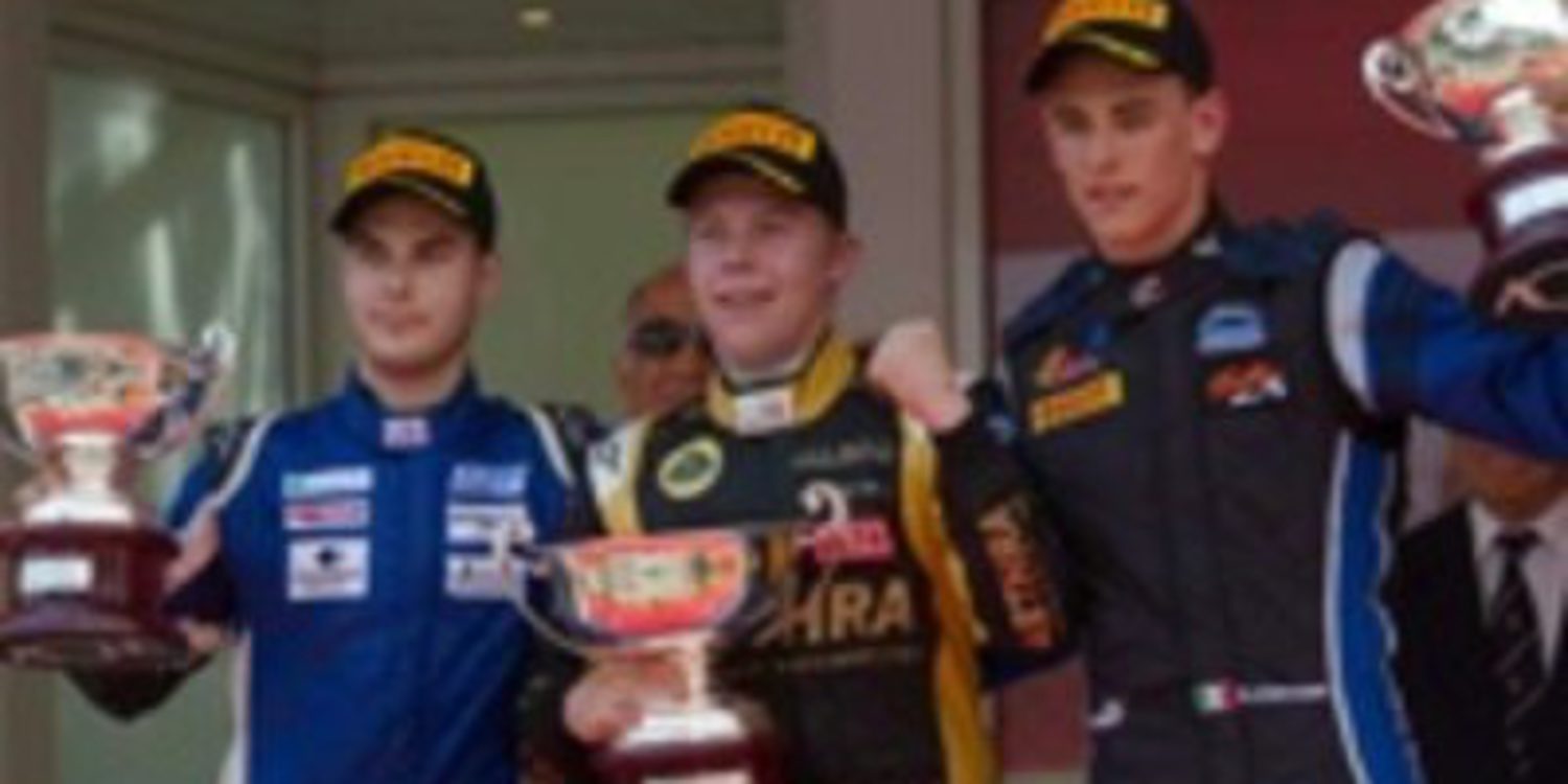 Aaro Vainio consigue su primera victoria en la GP3 en el circuito de Mónaco