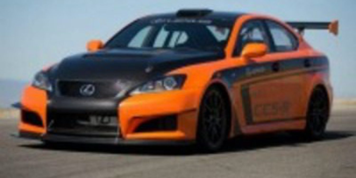 Lexus modifica un IS-F para hacerlo competir en la subida