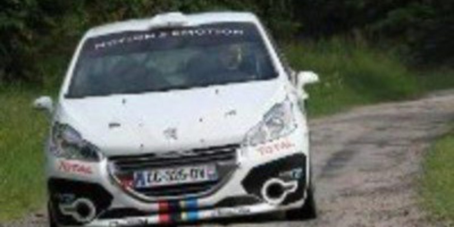 Craig Breen y Thierry Neuville siguen testeando el Peugeot 208 R2