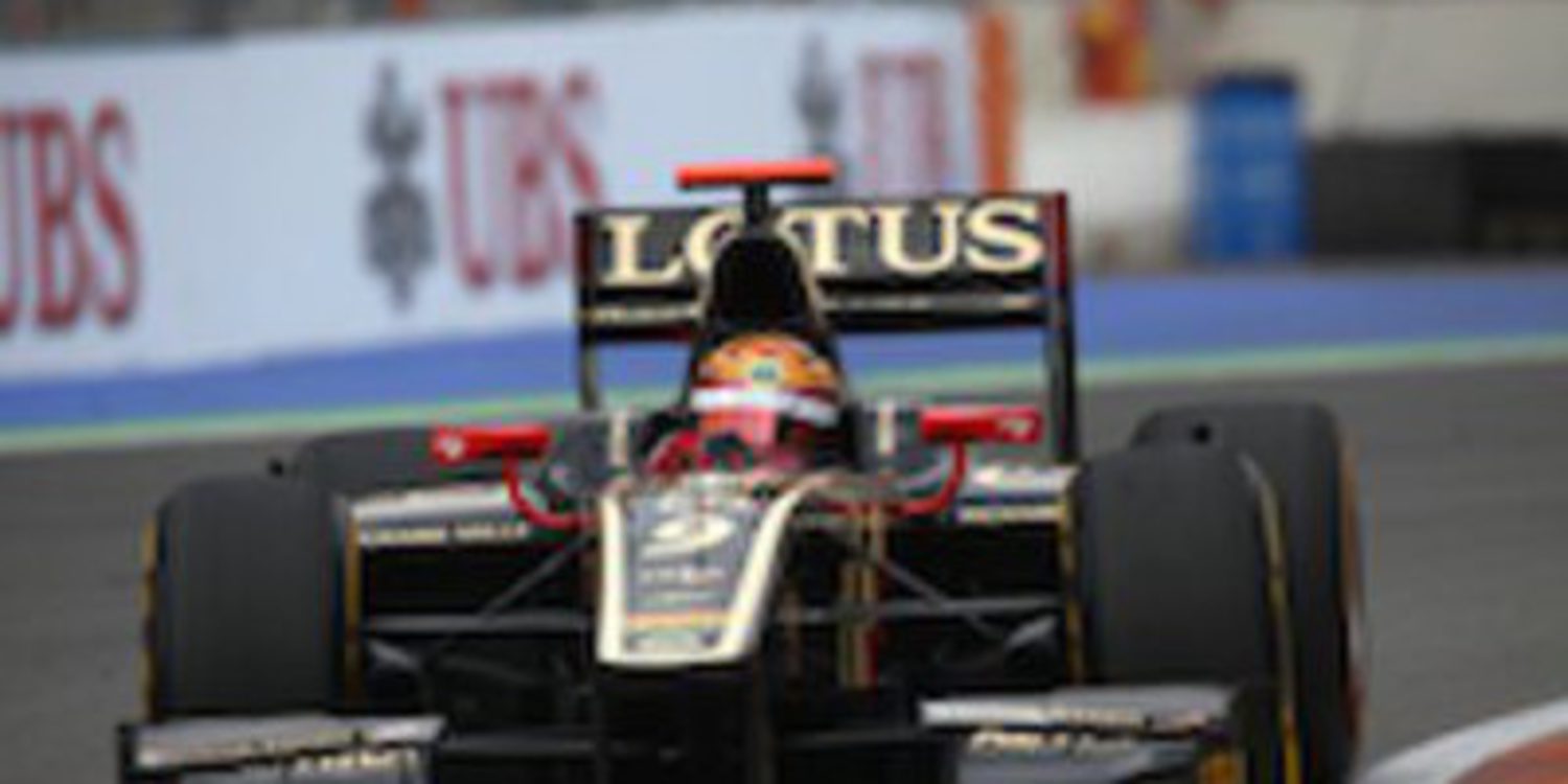 James Calado se lleva la pole de GP2 en Valencia en un duelo entre Lotus y DAMS