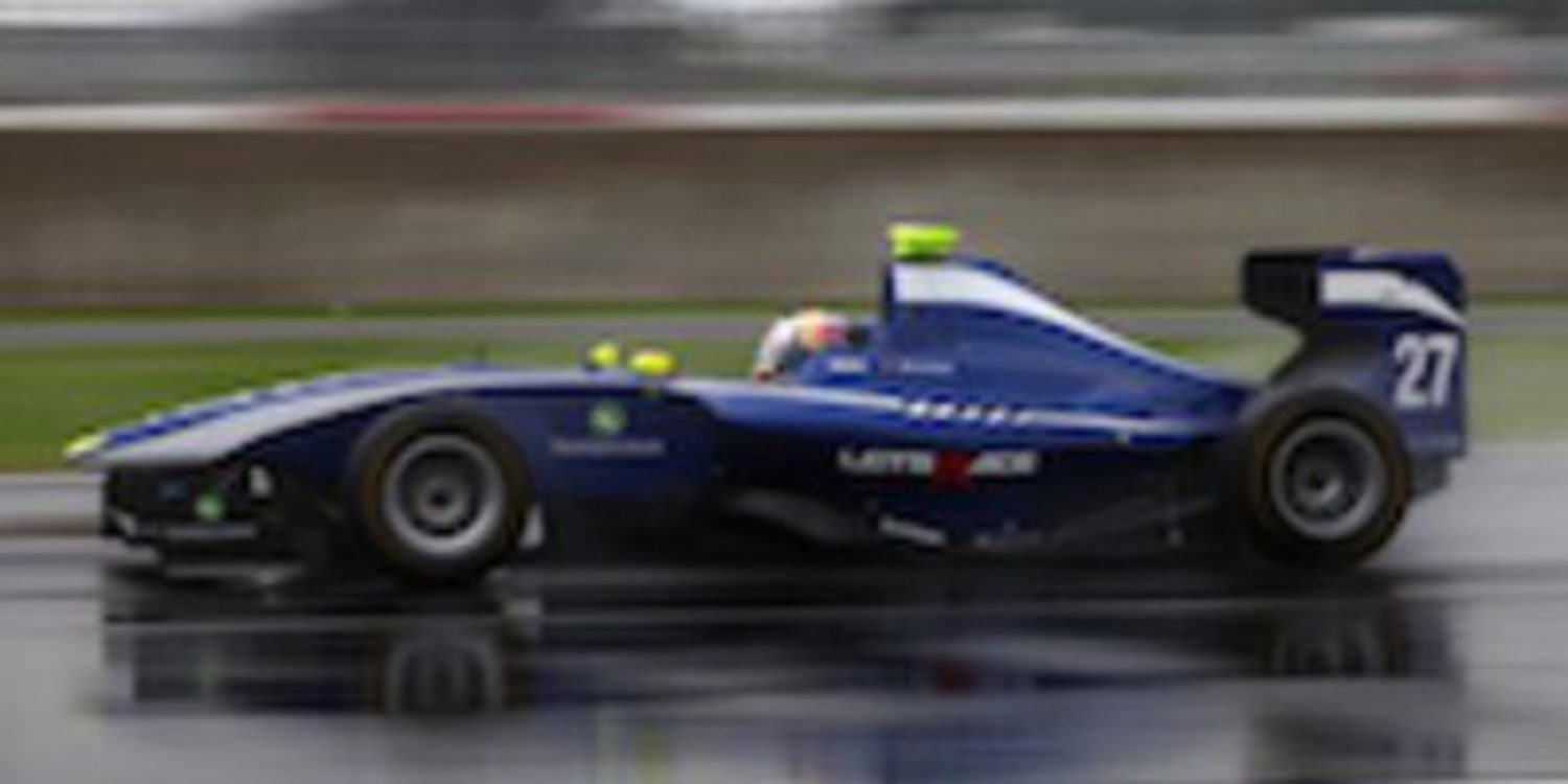Antonio Felix da Costa el más rápido bajo el diluvio de Silverstone en GP3