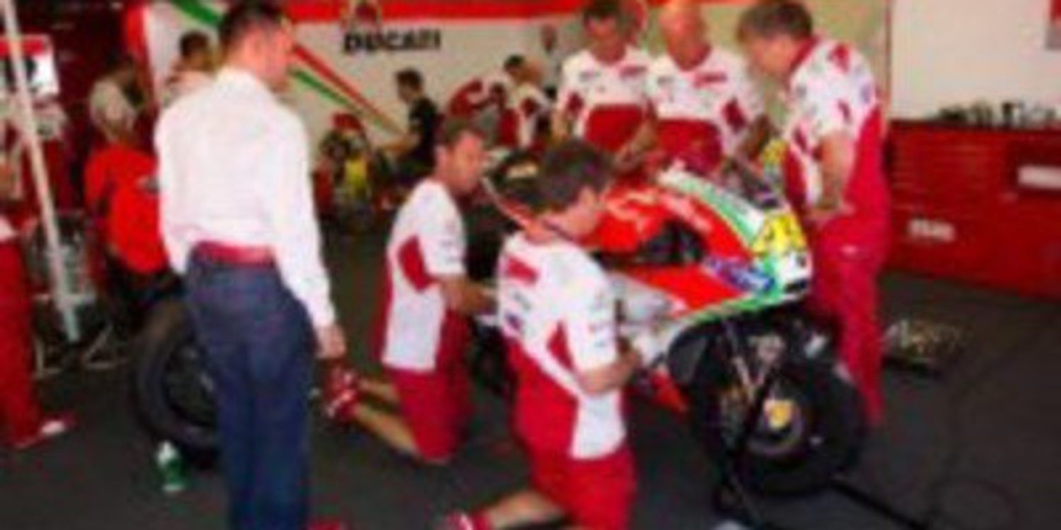 Ducati llevará a Laguna Seca un nuevo motor para su GP12