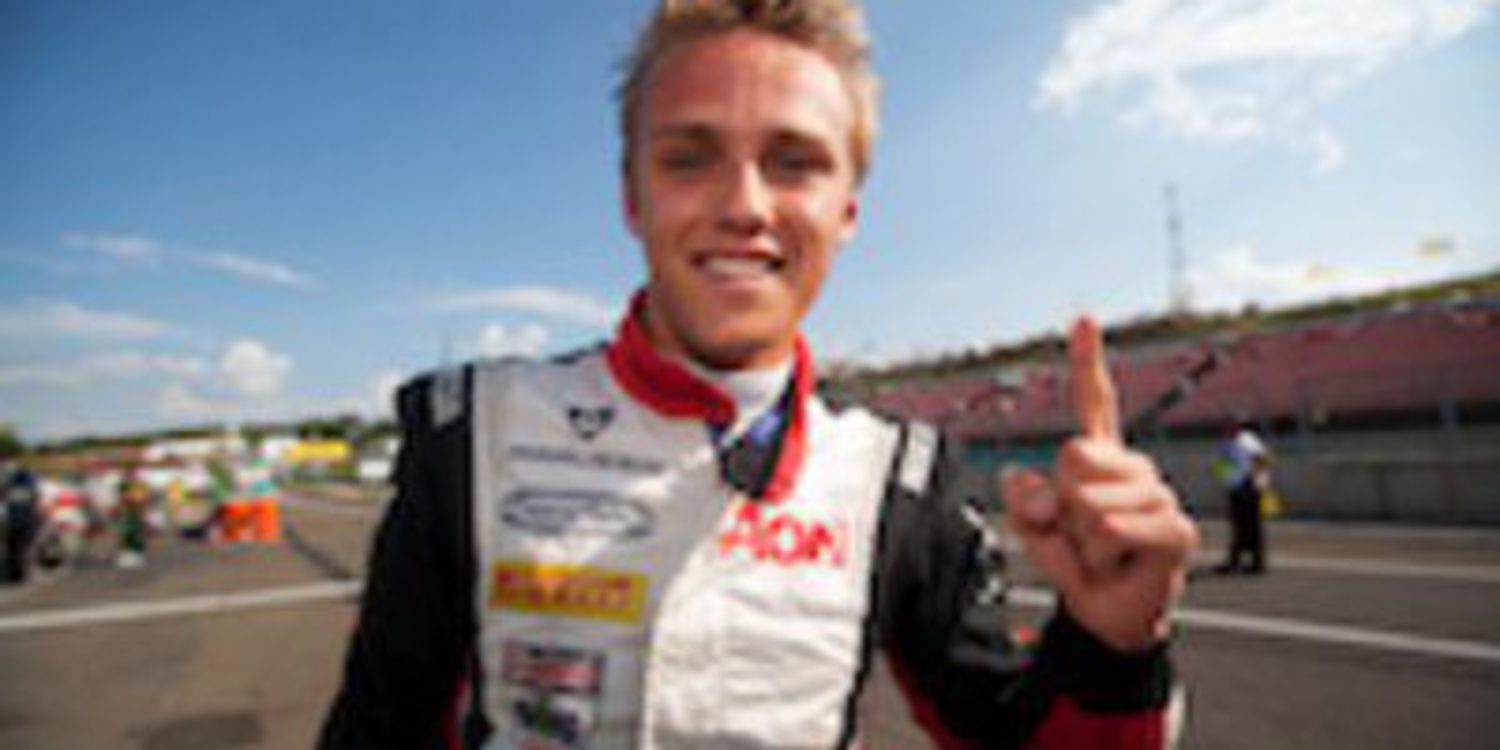Max Chilton se hace con su primera pole de GP2 en Hungría