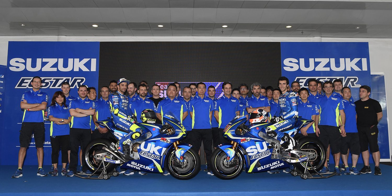 MotoGP: Presentación del Suzuki Ecstar