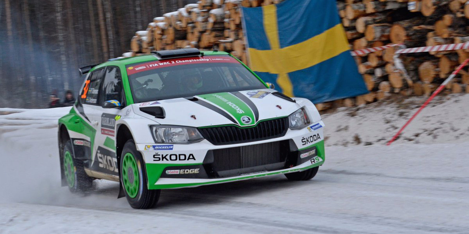 Pontus Tidemand se asegura la victoria del WRC 2 en Suecia