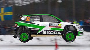Pontus Tidemand se asegura la victoria del WRC 2 en Suecia