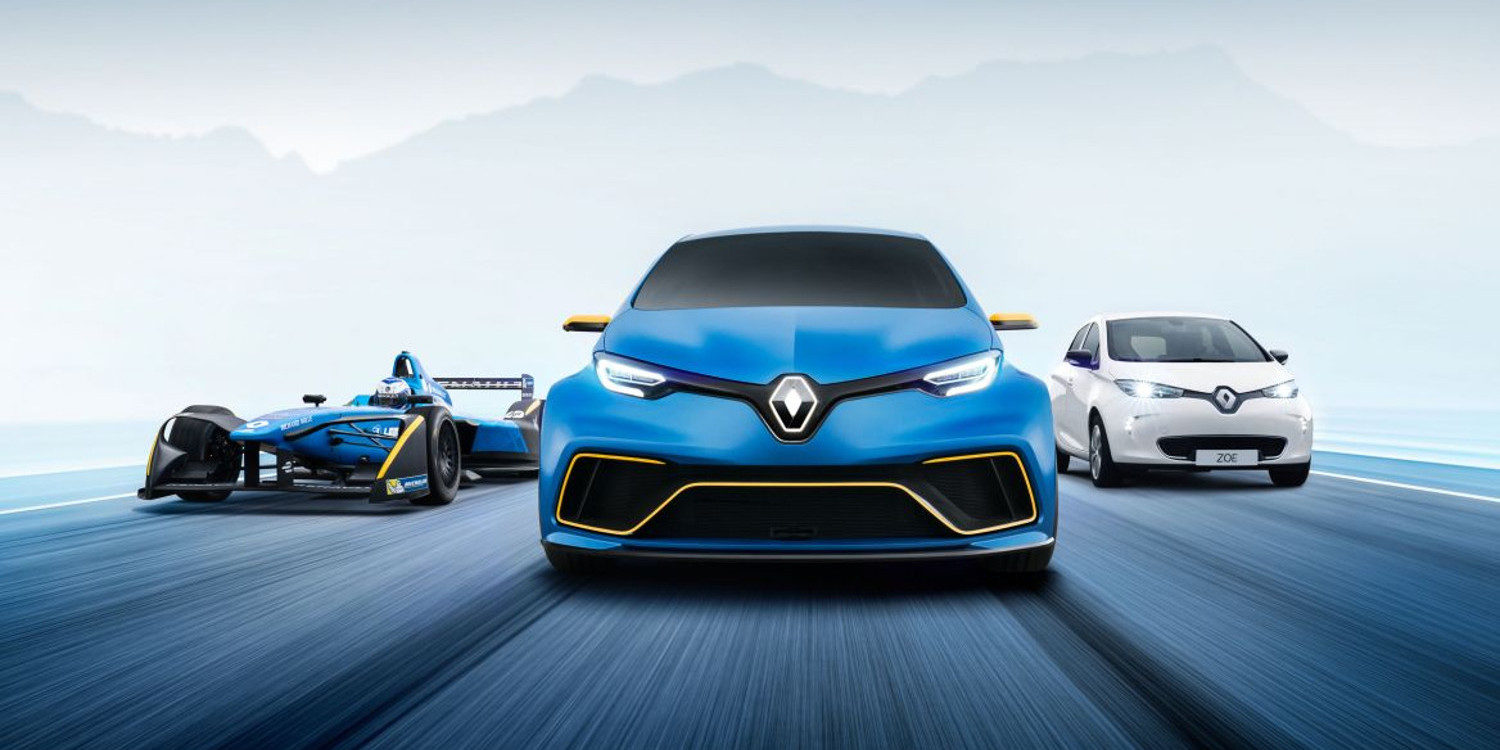 Renault presenta el Renault ZOE e-Sport Concept, poder eléctrico