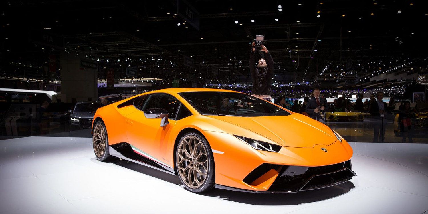 Lamborghini presentó en Ginebra su Huracan Performante