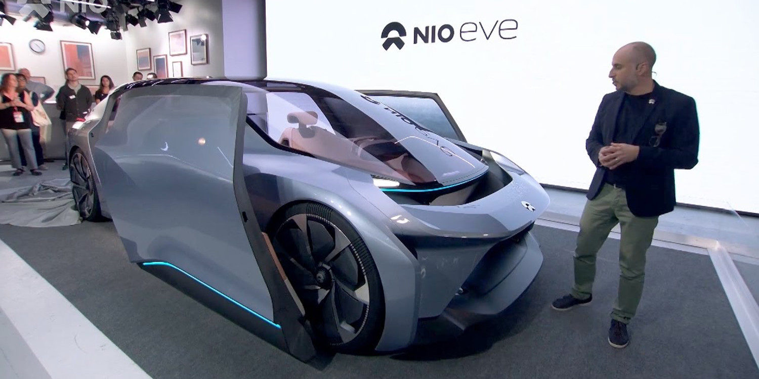 NIO Eve Concept, el revolucionario coche autónomo