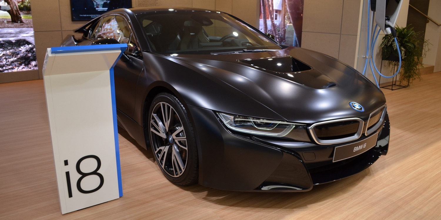 BMW muestra el i8 Protonic Frozen Black Edition en Ginebra