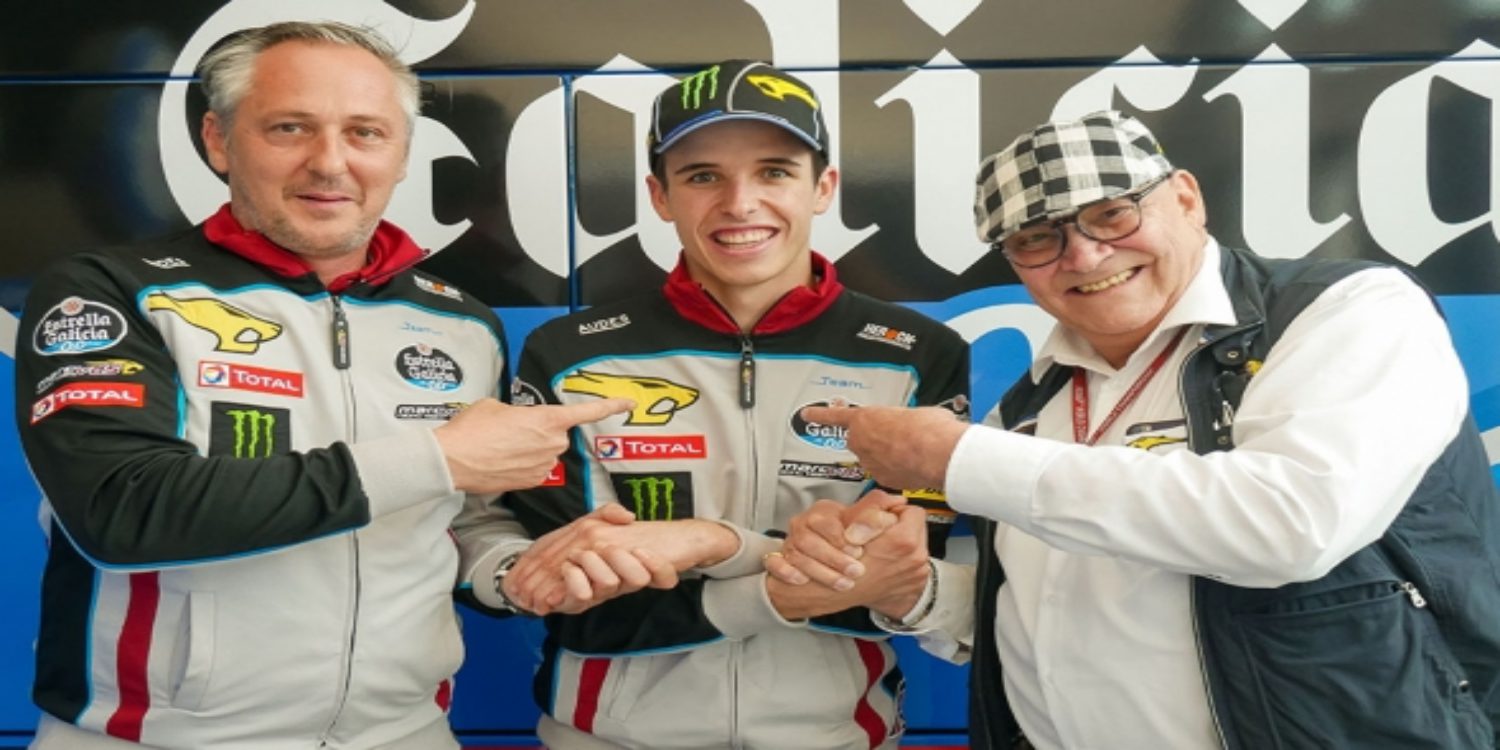Alex Márquez continuará un año más con el Estrella Galicia 0'0 Marc VDS de Moto2