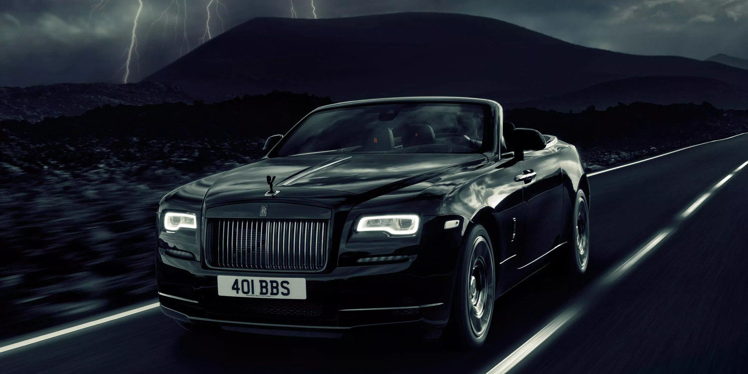 Rolls Royce presenta el Dawn Black Badge