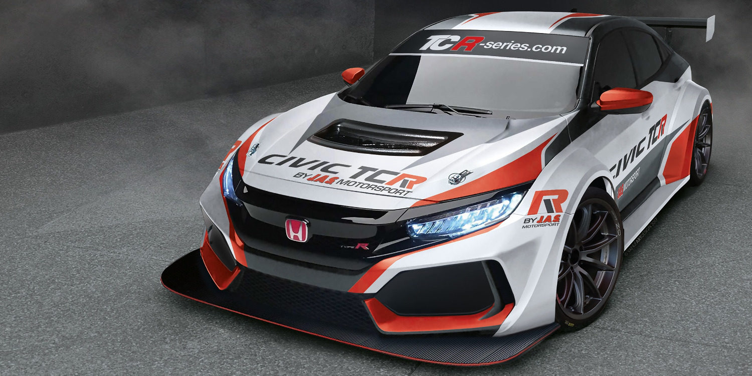 JAS Motorsport presenta el nuevo Honda Civic Type R TCR 2018