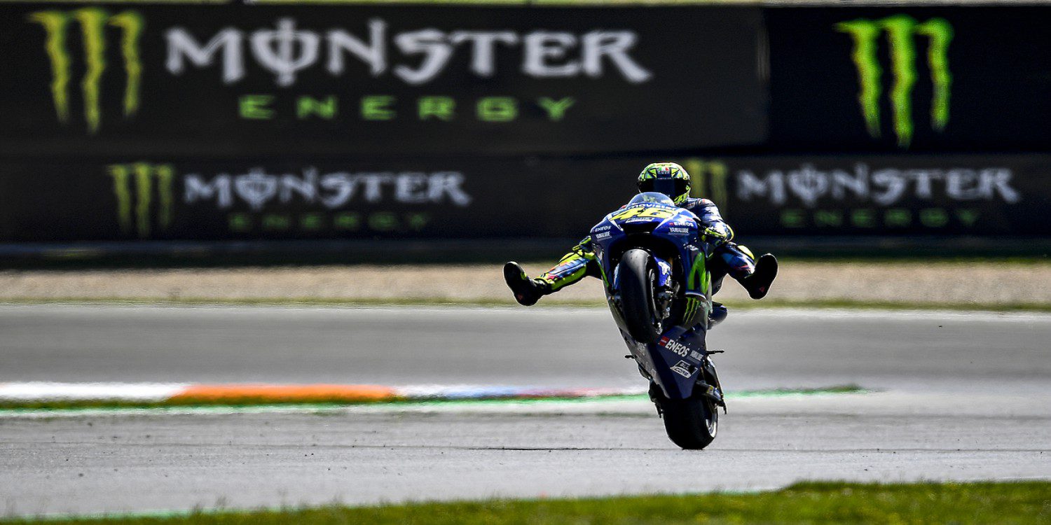 Rossi lidera los test de Brno de MotoGP