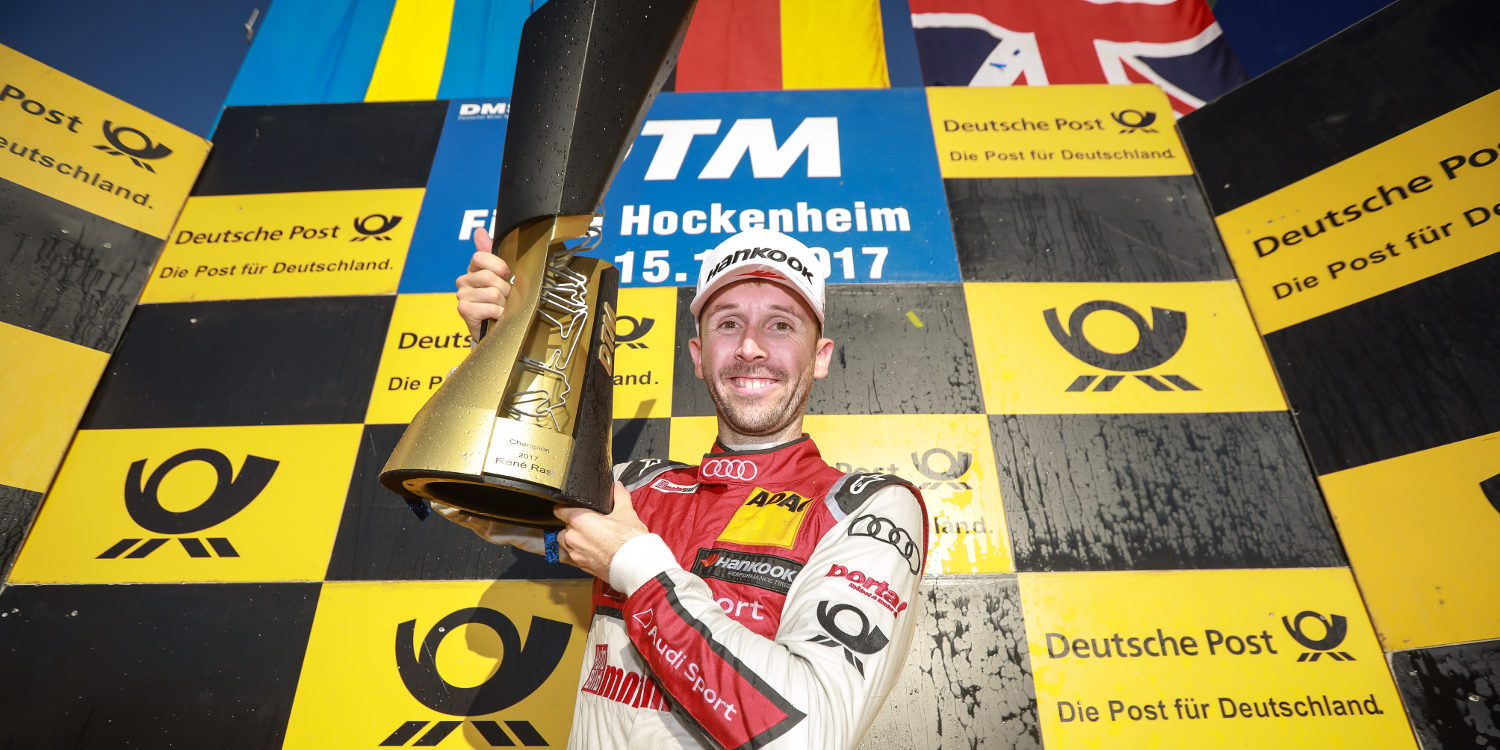 El debutante René Rast consigue el título del DTM