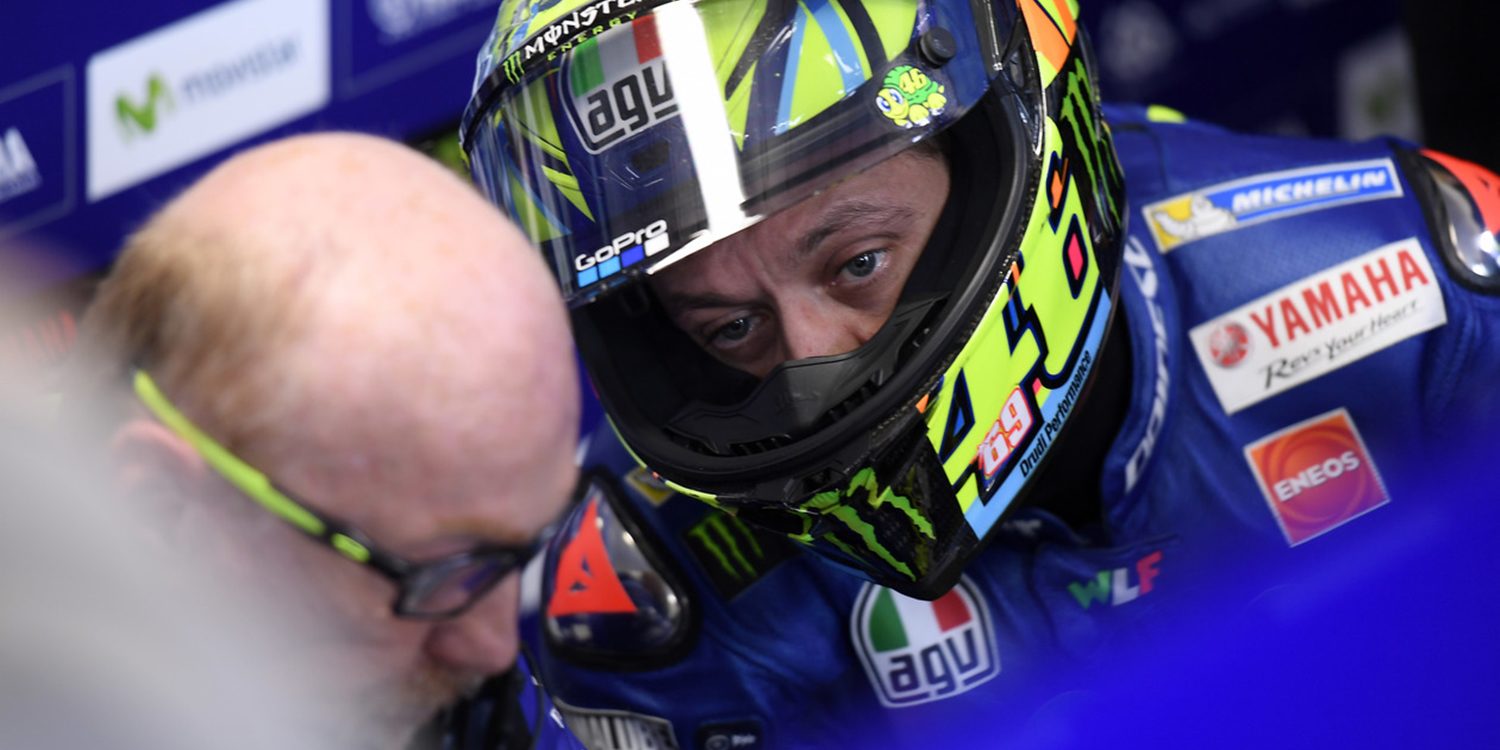 Valentino Rossi: "No he sido capaz de mejorar en la última vuelta"