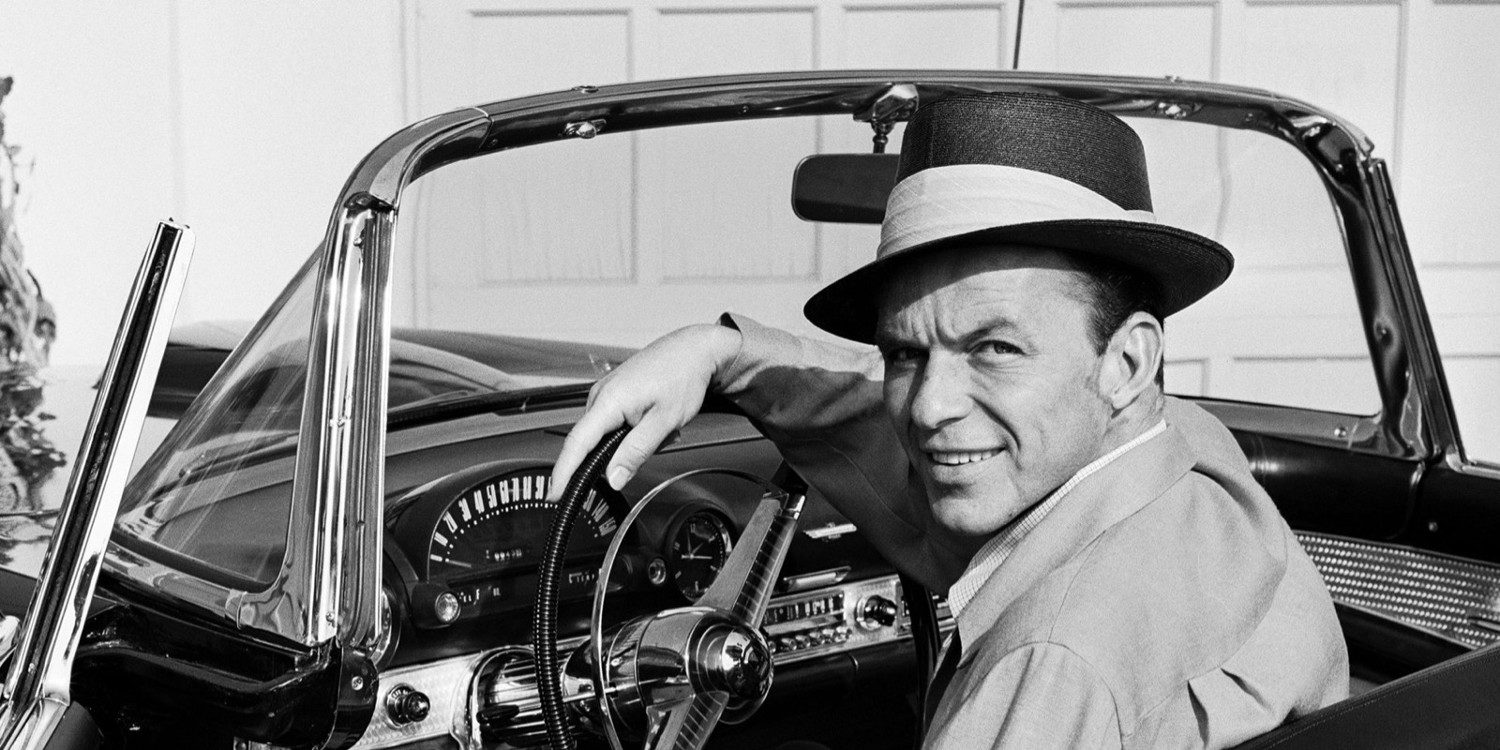 Фрэнк машины. Frank Sinatra. Фрэнк Синатра в машине. Фрэнк сенатор.