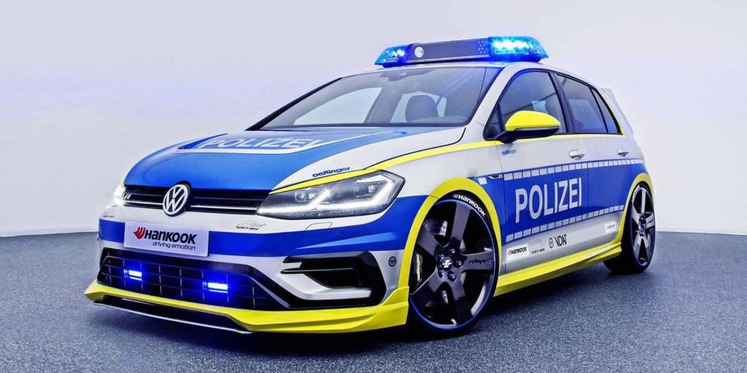 Descubre el poderoso Volkswagen Golf 400R Oettinger de la policía alemana