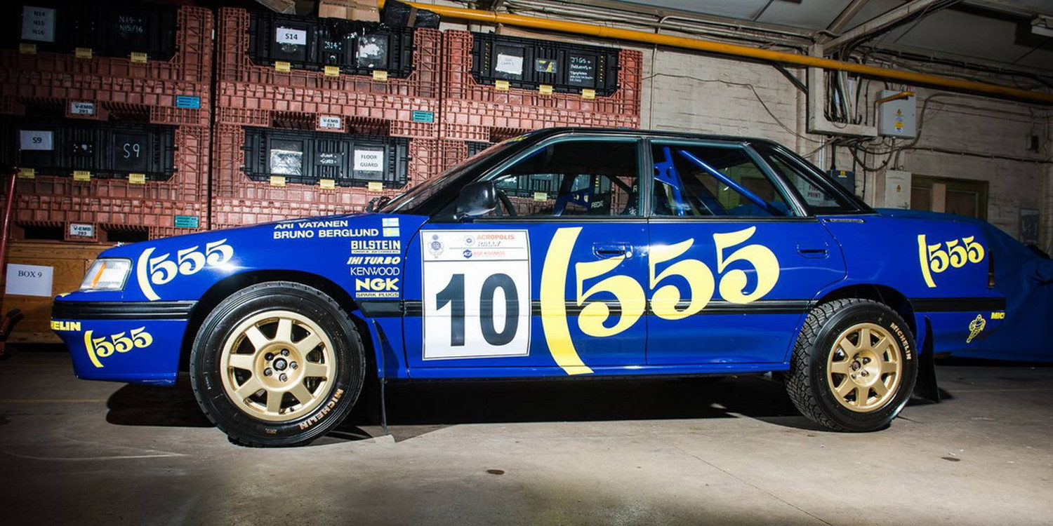 Un Subaru Legacy RS Rally Car puede ser tuyo