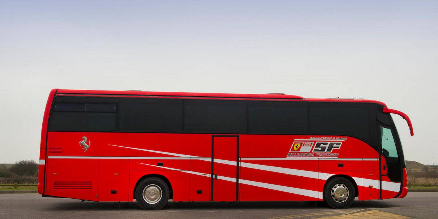A la venta el bus motorhome usado por Michael Schumacher