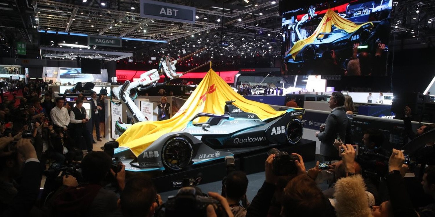 La Fórmula E se presentó en el Salón del Automóvil de Ginebra