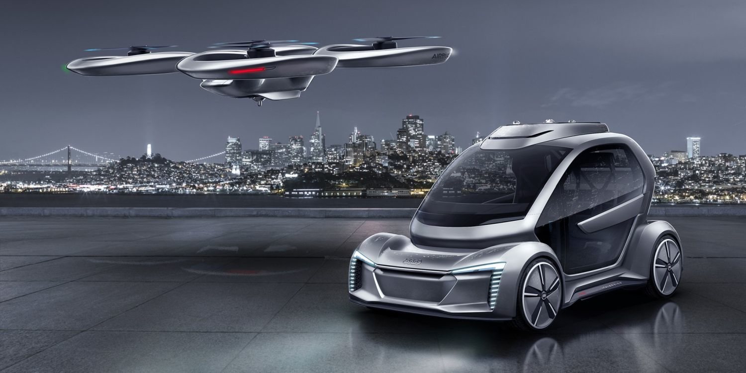 Pop.Up Next coche que combina la industria automotriz con la aeroespacial
