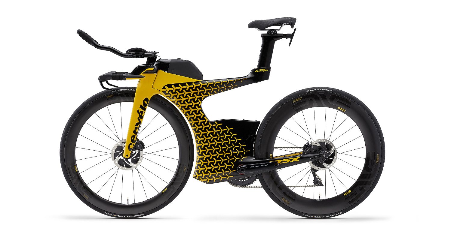 Nueva Bicicleta de Triatlón de Lamborghini, la Cervélo P5X
