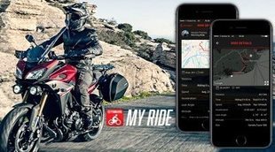 El app MyRide de Yamaha