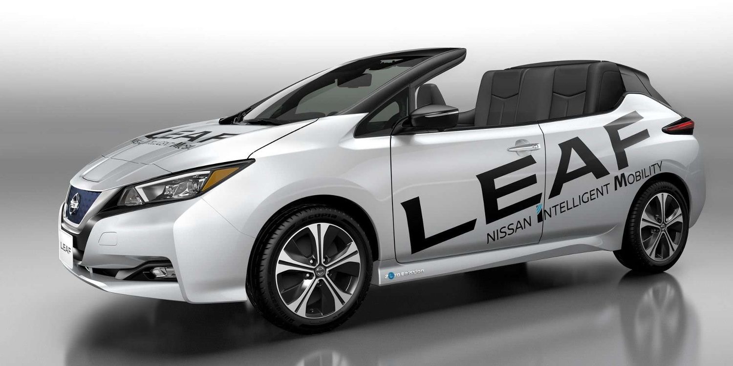 Nissan presentó el LEAF Open Car