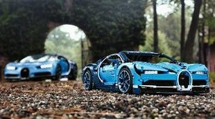 Lego presentó un Bugatti Chiron a escala