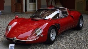 Ganador de la Copa d'Oro en Villa d'Este, Alfa Romeo 33/2