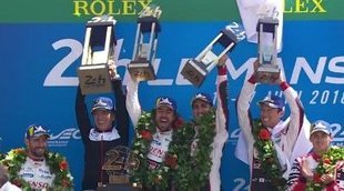 Fernando Alonso ganó las 24 horas de Le Mans con Toyota y sueña con la triple corona