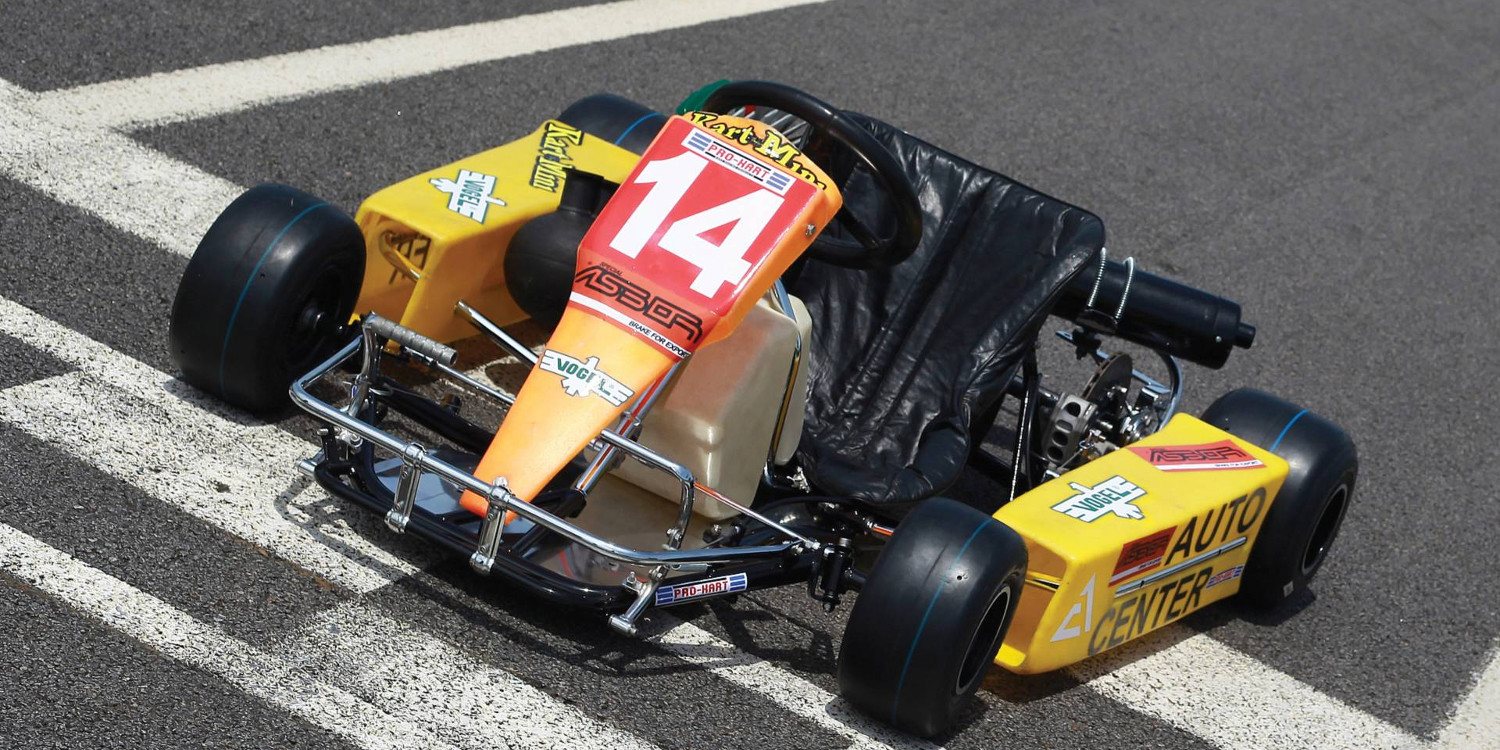 A la venta Go-Kart de Ayrton Senna