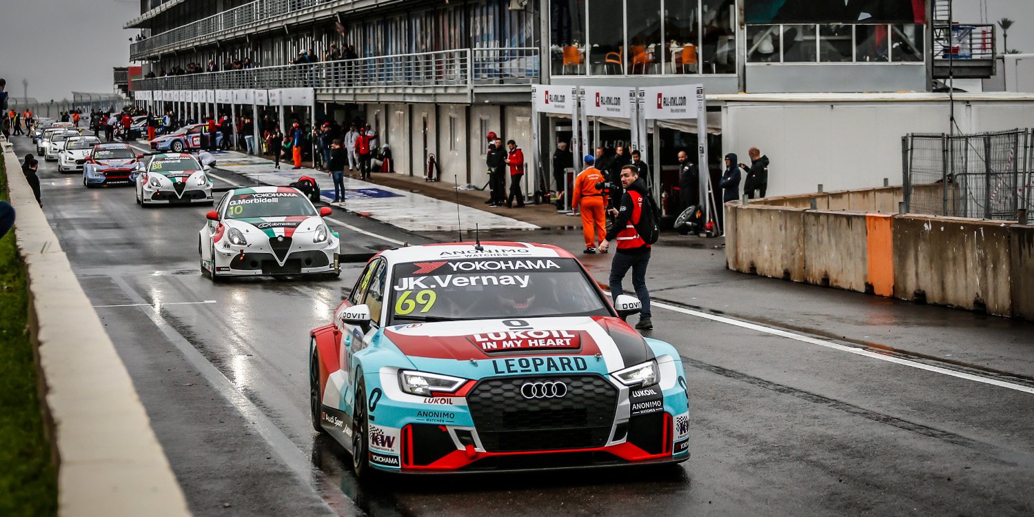 Audi Sport Leopard Lukoil Team antes de la gira asiática del WTCR 2018