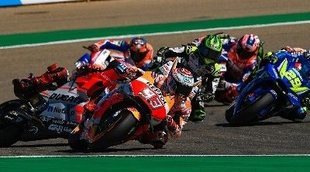 Las puntuaciones del Gran Premio de Aragón 2018