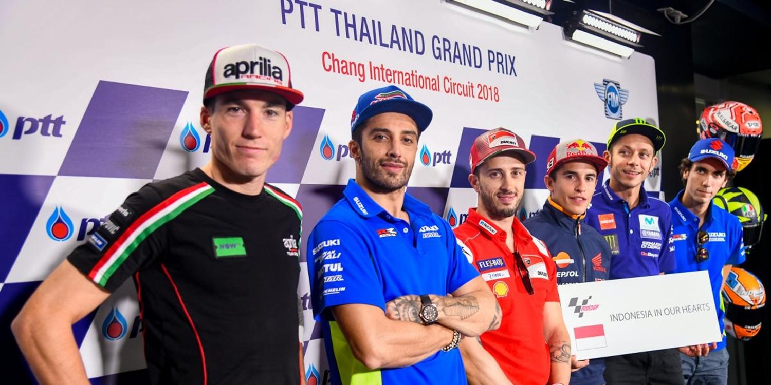 Rueda de prensa Gran Premio de Tailandia 2018