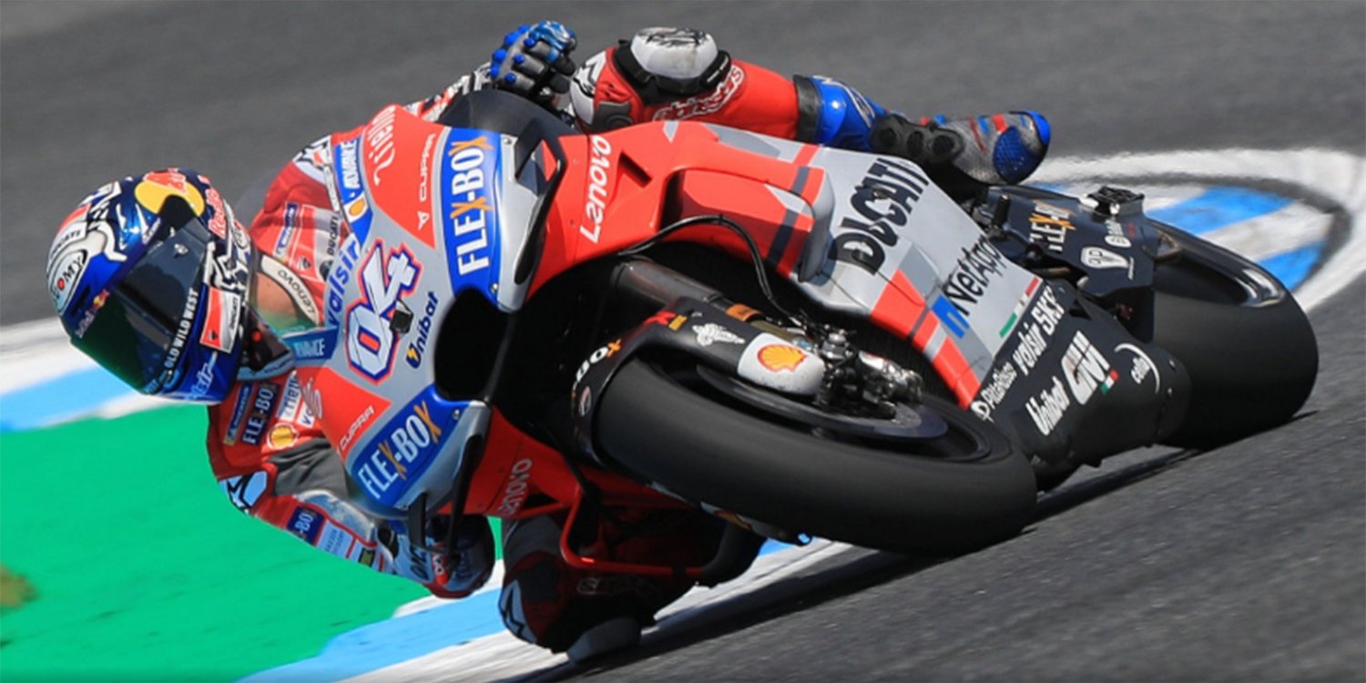 Dovi manda, Lorenzo cae y Yamaha mejora en la sesión del viernes
