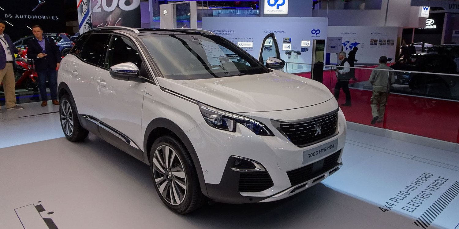 Peugeot hace gala del 3008 Hybrid4 2019